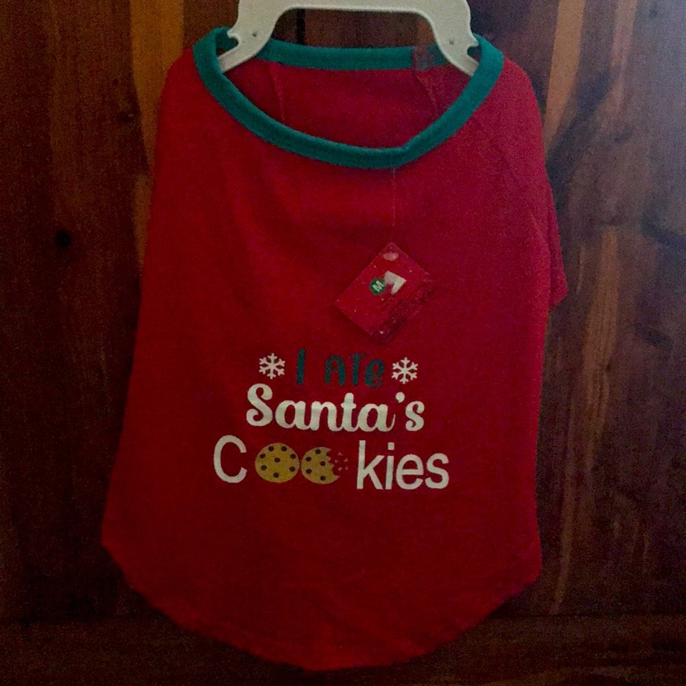 Pet holiday tee